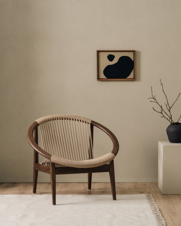 Furnliv Celine Premium Solid Wood Lounge Chair #01 - Image 2