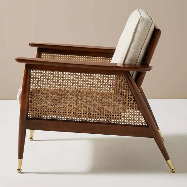Furnliv Mandor Premium Chandigarh Designed Cane Armchair #11 - Image 5