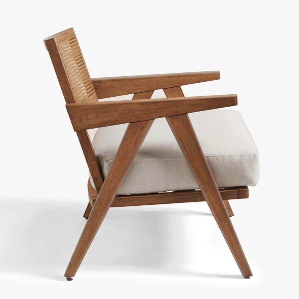 Furnliv Mandor Premium Chandigarh Designed Cane Lounge Chair #09 - Image 2