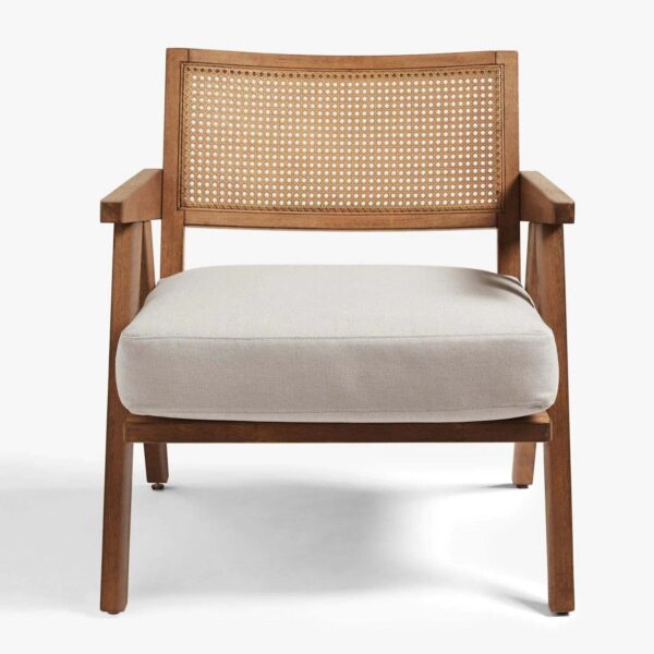 Furnliv Mandor Premium Chandigarh Designed Cane Lounge Chair #09 - Image 3