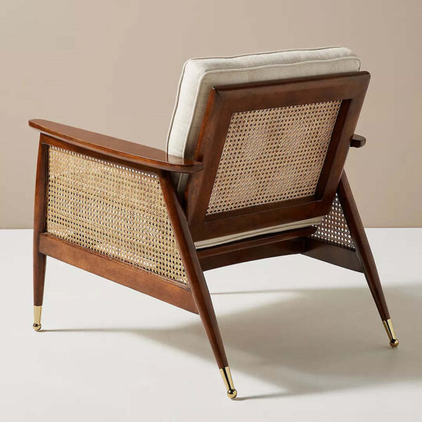 Furnliv Mandor Premium Chandigarh Designed Cane Armchair #11 - Image 6