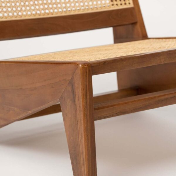 Furnliv Mandor Premium Cane Lounge Chair #16 - Image 3