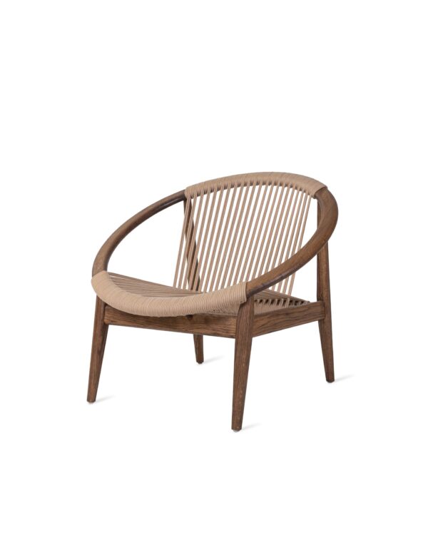 Furnliv Celine Premium Solid Wood Lounge Chair #01 - Image 5