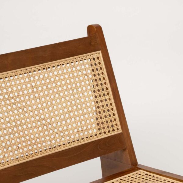 Furnliv Mandor Premium Cane Lounge Chair #16 - Image 6