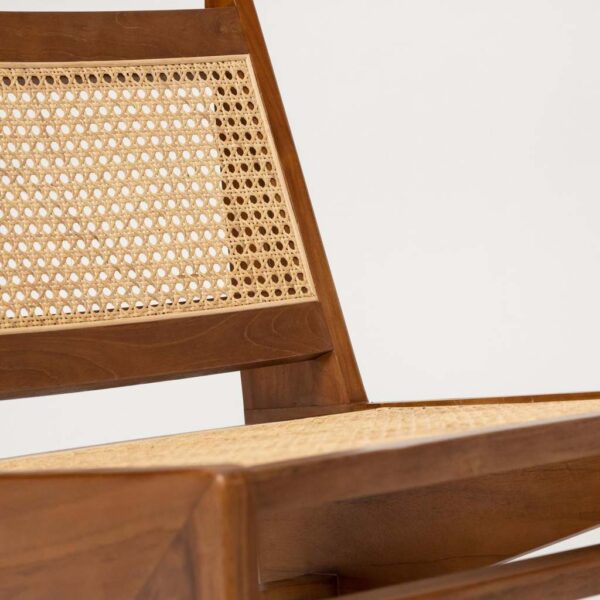 Furnliv Mandor Premium Cane Lounge Chair #16 - Image 4