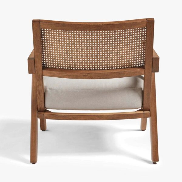 Furnliv Mandor Premium Chandigarh Designed Cane Lounge Chair #09 - Image 5