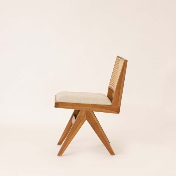 Furnliv Mandor Premium Chandigarh Designed Cane Dining Chair #15 - Image 2