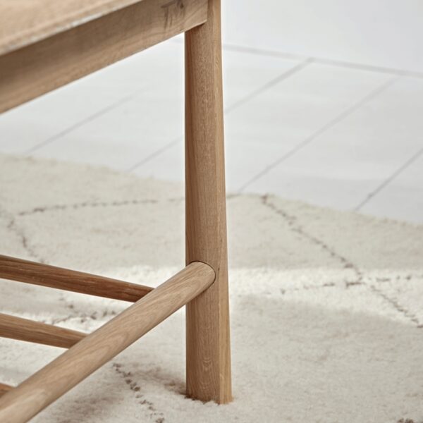 Furnliv Ella Scandinavian Style Oak Wood Coffee Table #2 - Image 6