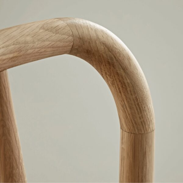 Furnliv Ella Scandinavian Style Oak Wood Dining Chair #6 - Image 7