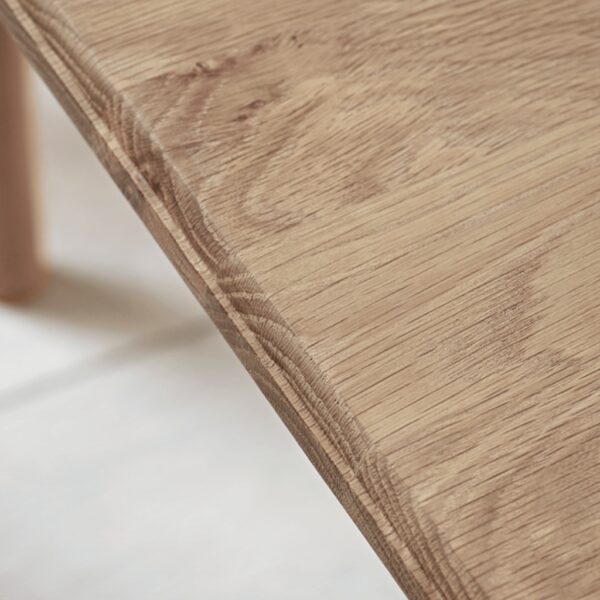 Furnliv Ella Scandinavian Style Oak Wood Dining Table #9 - Image 2