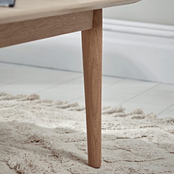 Furnliv Sienna Premium Oak Wood Coffee Table #2 - Image 2