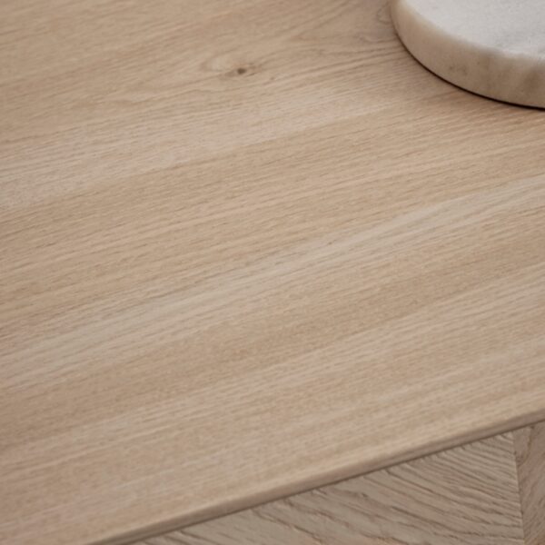 Furnliv Sienna Premium Oak Wood Console Table #1 - Image 4