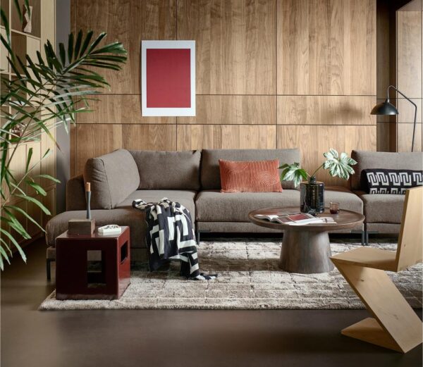 Furnliv Albert Premium Mango Wood Coffee Table (Walnut Finish) - Image 7