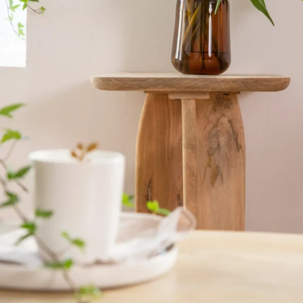 Furnliv Albert Solid Mango Wood Nesting Coffee Table Set - Image 11