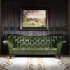 Furnliv Chesterfield Viridian Sofa