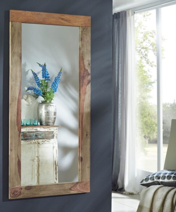 Furnliv Grayse Sheesham Wall Mirror #20