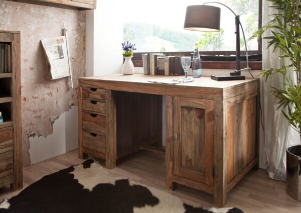 Furnliv Grayse Sheesham Desk #21