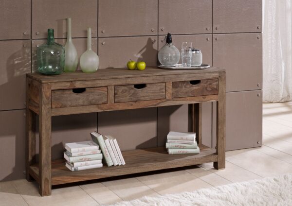Furnliv Grayse Sheesham Console Table #09