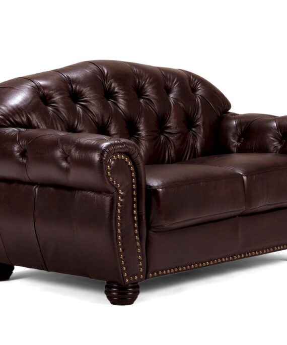 Furnliv Chesterfield Harold 2-Seater Sofa