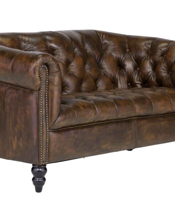 Furnliv Chesterfield Simon 2-Seater Sofa