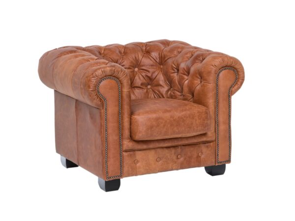 Furnliv Eloise Chesterfield Armchair