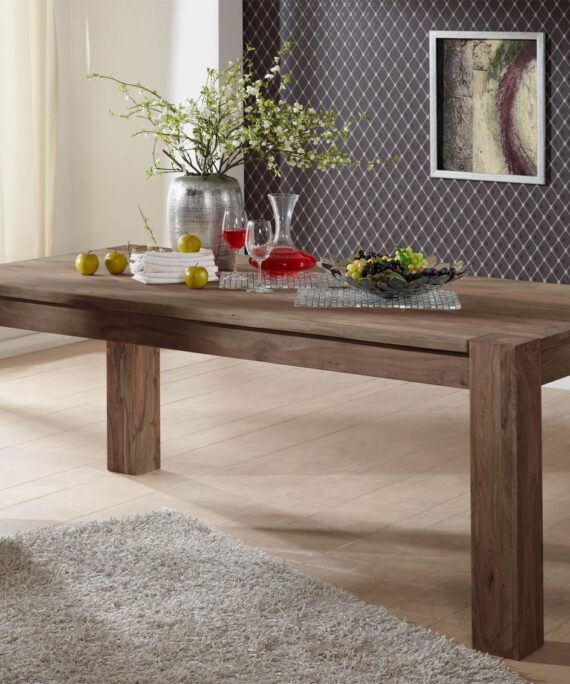 Furnliv Grayse Sheesham Dining Table #12