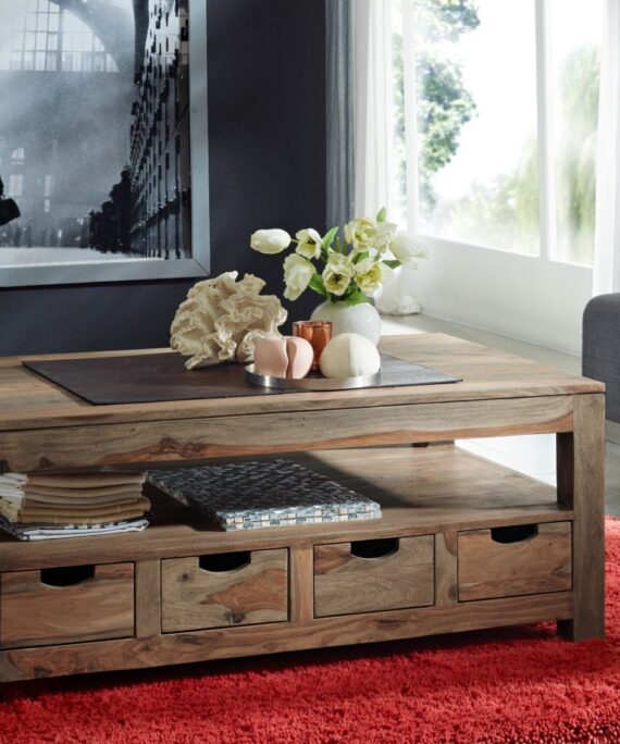 Furnliv Grayse Sheesham Coffee Table #07