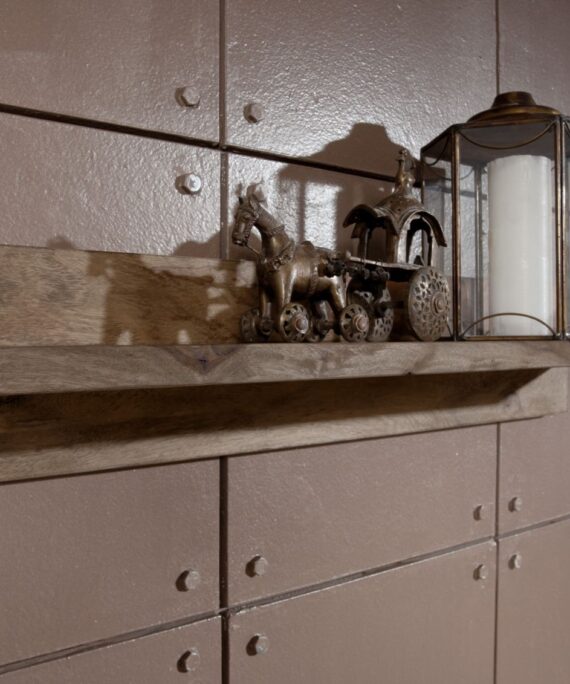 Furnliv Grayse Sheesham Wall Shelf #13