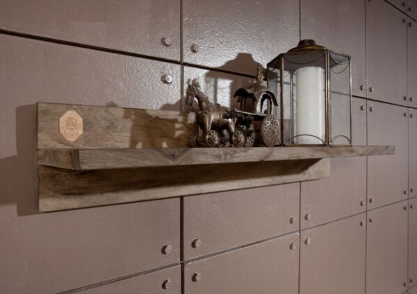 Furnliv Grayse Sheesham Wall Shelf #13