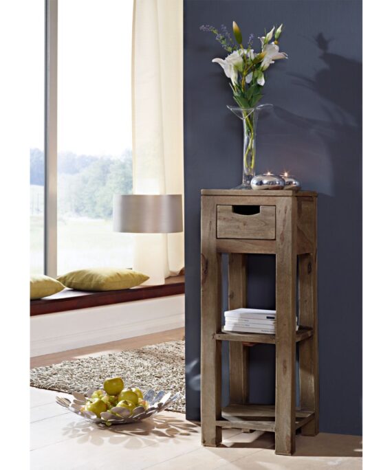 Furnlive Grayse Sheesham Side Table #16