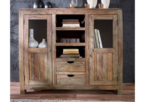 Furnliv Grayse Sheesham Highboard #18 - Image 2
