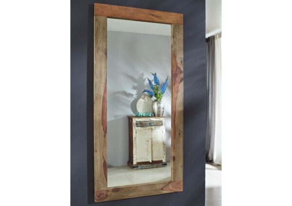 Furnliv Grayse Sheesham Wall Mirror #20 - Image 2