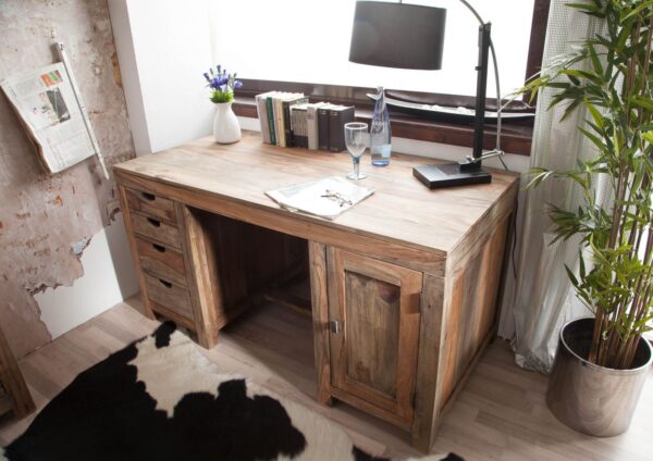 Furnliv Grayse Sheesham Desk #21 - Image 2