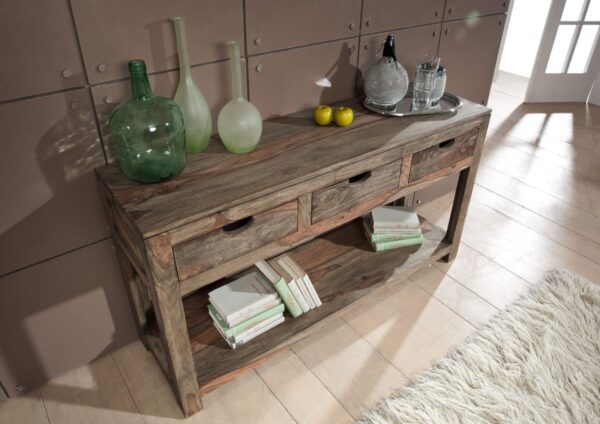 Furnliv Grayse Sheesham Console Table #09 - Image 2