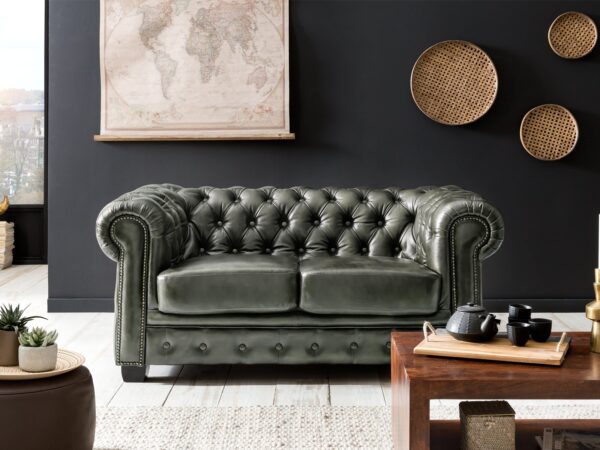 Furnliv Chesterfield 2-Seater #20 - Image 2