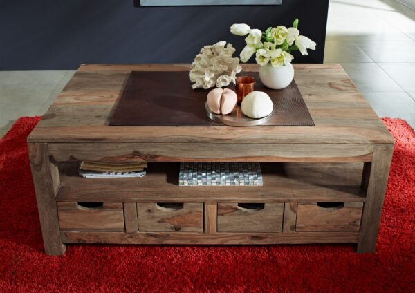 Furnliv Grayse Sheesham Coffee Table #07 - Image 2
