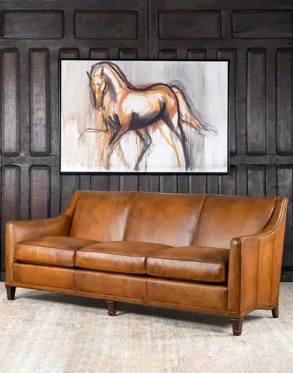 Furnliv Chesterfield Russell Leather Sofa #15 - Image 2