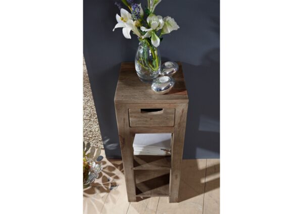 Furnlive Grayse Sheesham Side Table #16 - Image 2