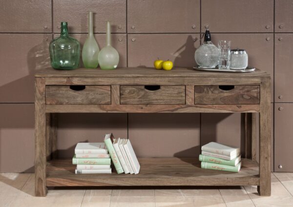 Furnliv Grayse Sheesham Console Table #09 - Image 3