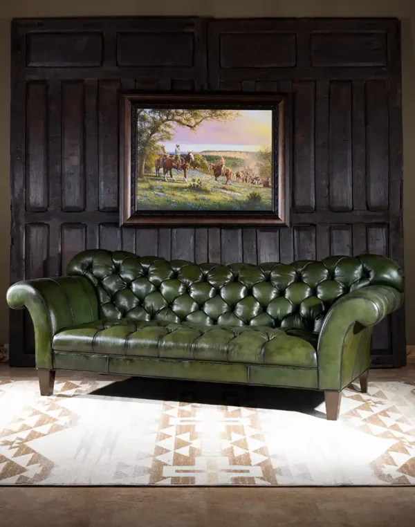 Furnliv Chesterfield Viridian Sofa #19 - Image 3