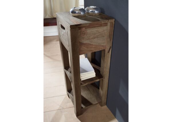 Furnlive Grayse Sheesham Side Table #16 - Image 3