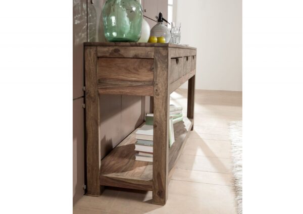 Furnliv Grayse Sheesham Console Table #09 - Image 4