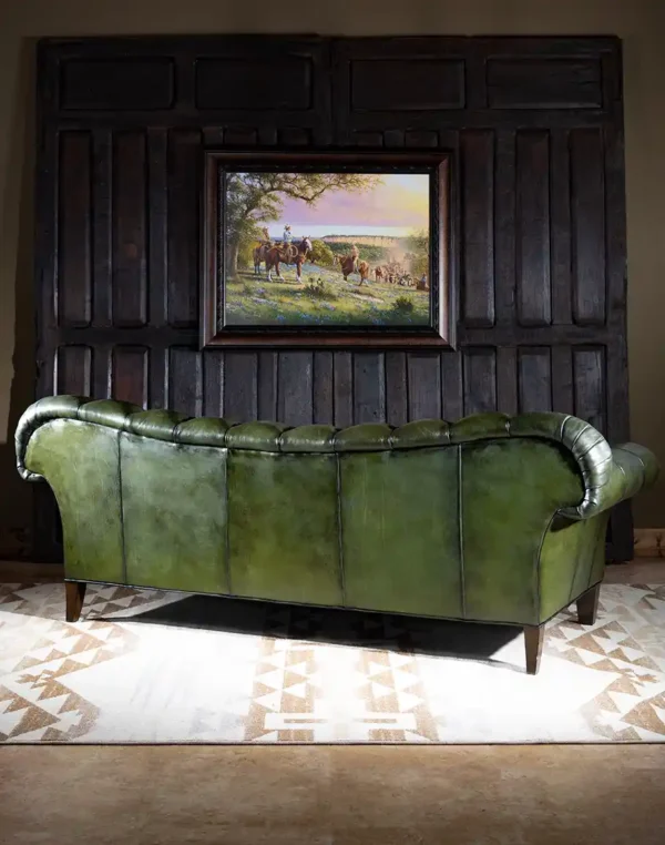 Furnliv Chesterfield Viridian Sofa #19 - Image 4