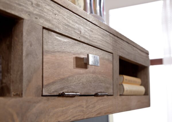 Furnliv Grayse Sheesham Hanging Shelf #14 - Image 5