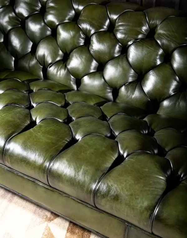 Furnliv Chesterfield Viridian Sofa #19 - Image 6