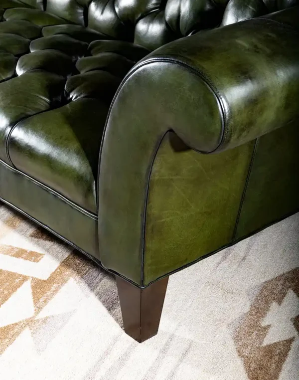Furnliv Chesterfield Viridian Sofa #19 - Image 7