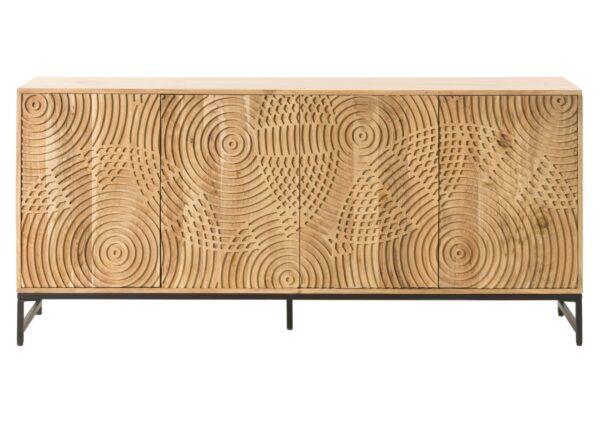 Furnliv Earth Premium Acacia Wood Sideboard #01 - Image 7