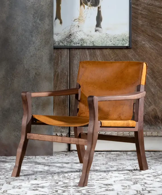 Marco Leather Sling Chair