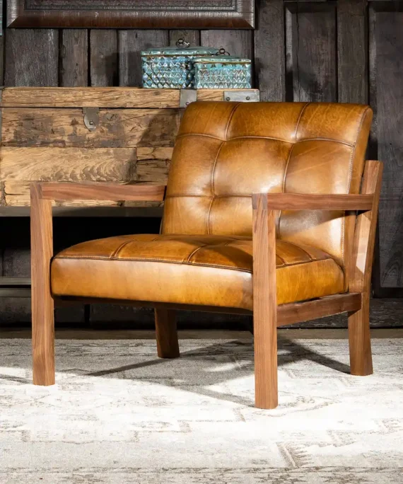 Furnliv Bosco Chesterfield Chair