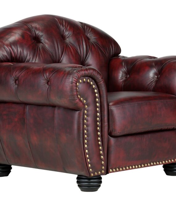Furnliv Harold Chesterfield Armchair